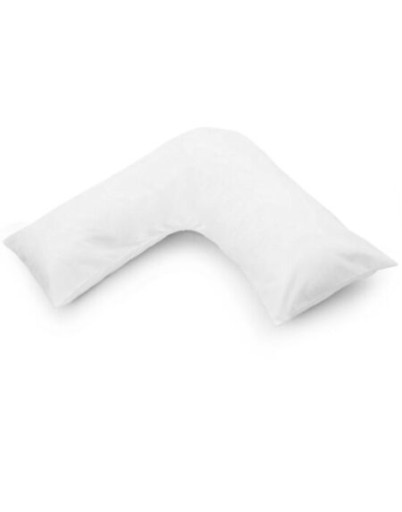 White V Shaped Pillows & Pillowcase / Cover